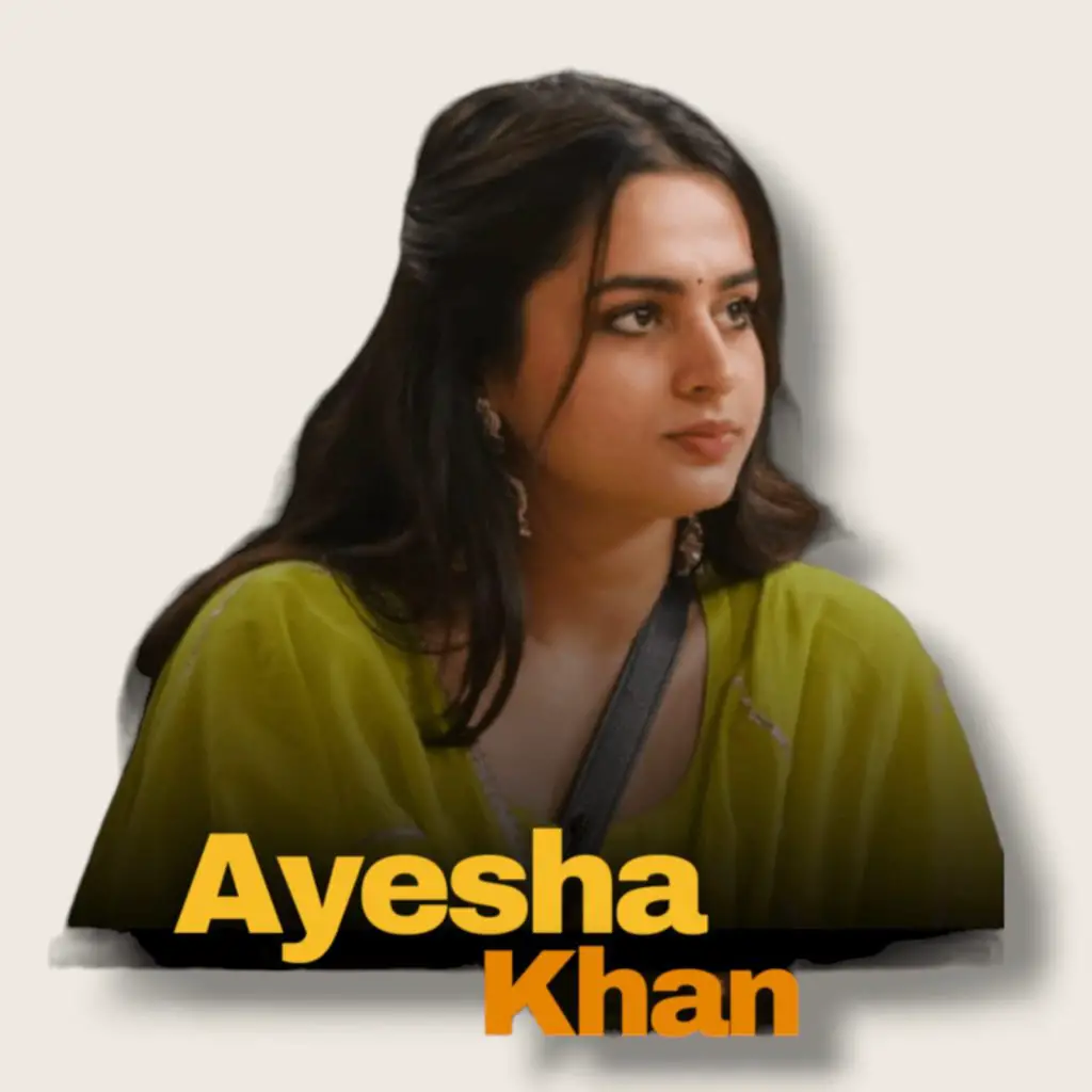 Ayesha Khan Bigg boss 17 Hindi